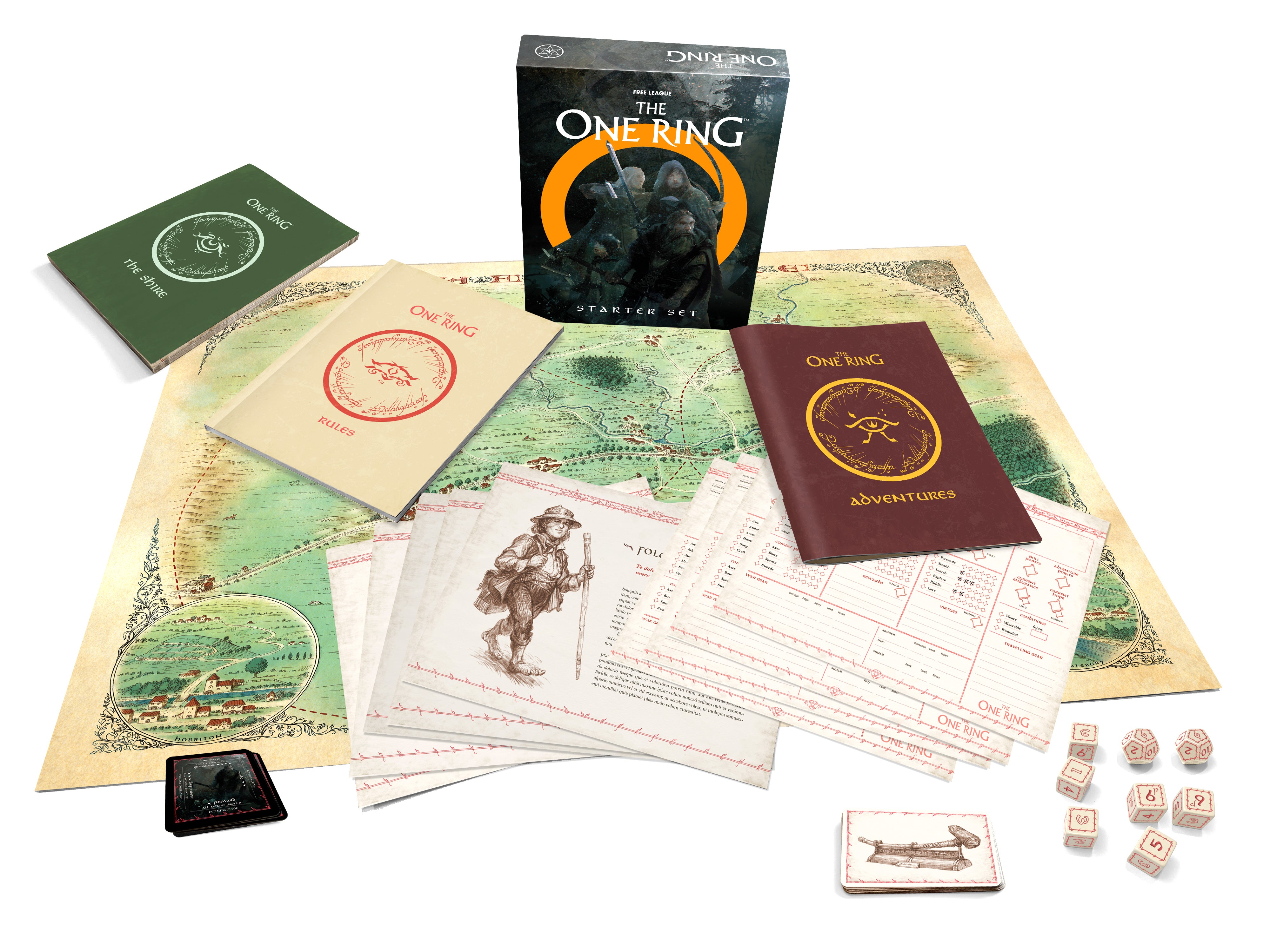 The One Ring 2nd Edition Boxed Starter Set